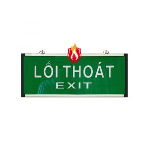 Đèn Exit lối thoát (Tem kiểm định)
