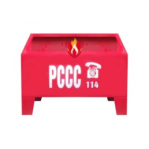 Kệ đôi đựng 2 bình chữa cháy